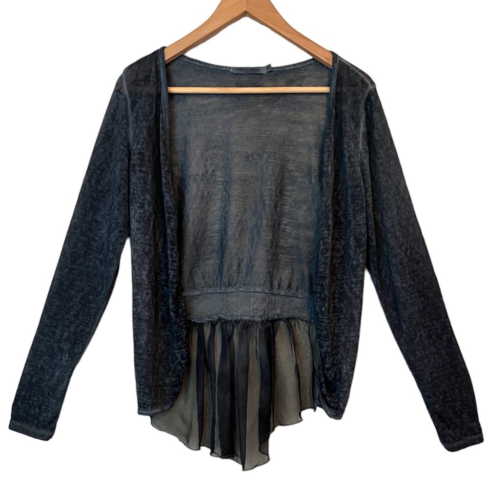 100% Silk Elena Baldi Cardigan